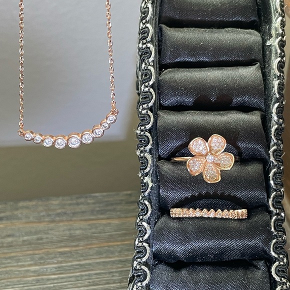 kate spade Jewelry - Rose gold jewelry set
